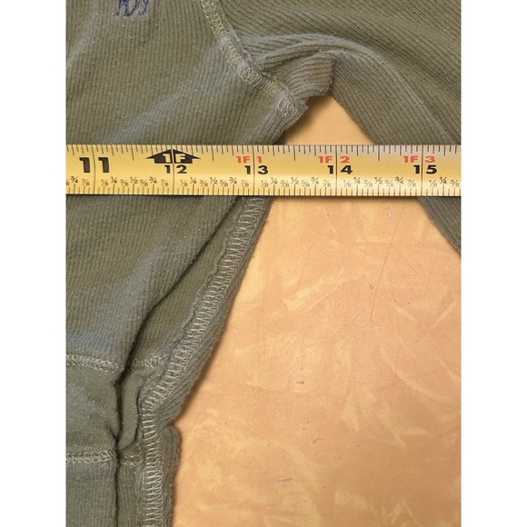 VTG Y2K 00s Abercrombie Top S Bella Swan Fitted Tie Waist Elena Gilbert Babydoll - Picture 7 of 10